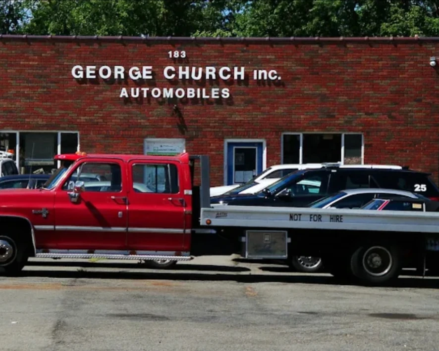 George Church Inc Automobiles storefront at 183 South Ave, Fanwood, NJ