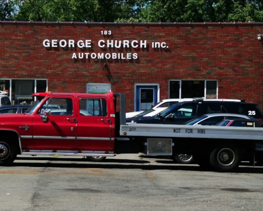 George Church Inc Automobiles storefront at 183 South Ave, Fanwood, NJ